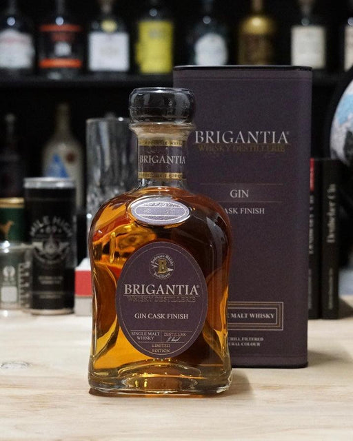 Brigantia Whisky Gin Cask Finish - Deutschergin - 4011743020039 - Steinhauser